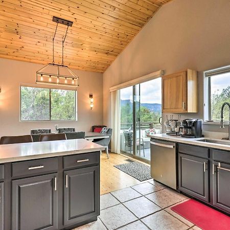 Elkwood Lodge Star Valley Cabin With Hot Tub Payson Esterno foto
