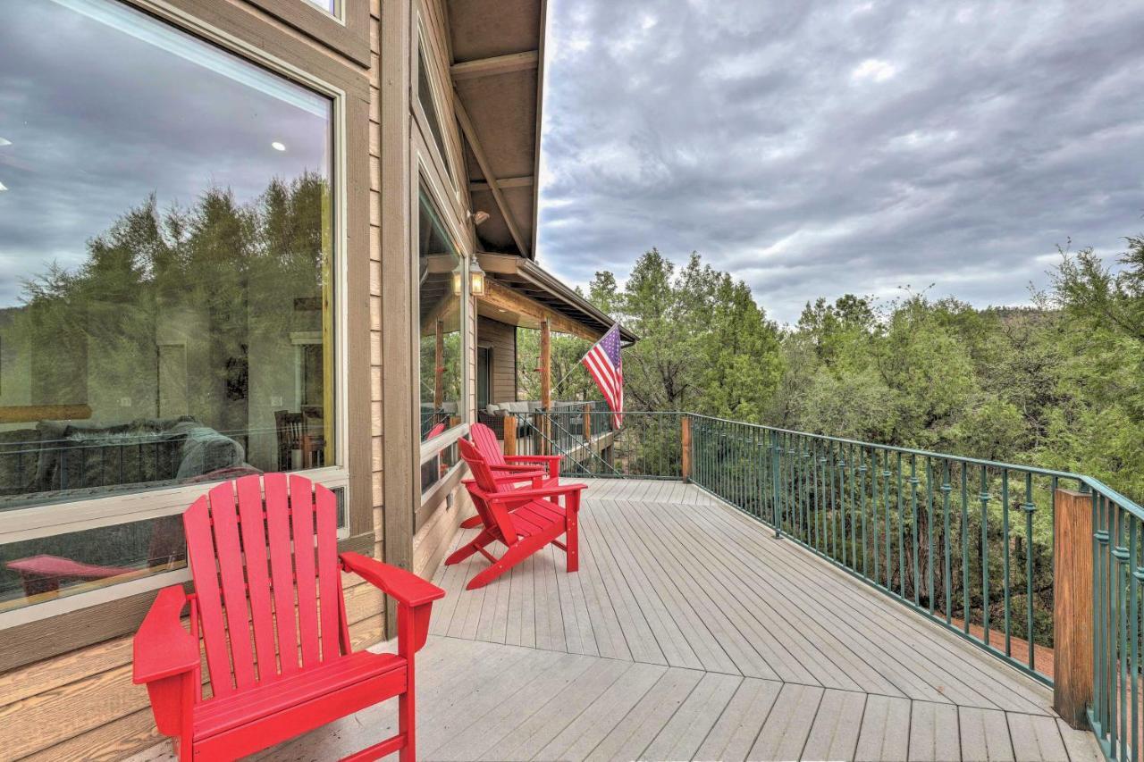 Elkwood Lodge Star Valley Cabin With Hot Tub Payson Esterno foto