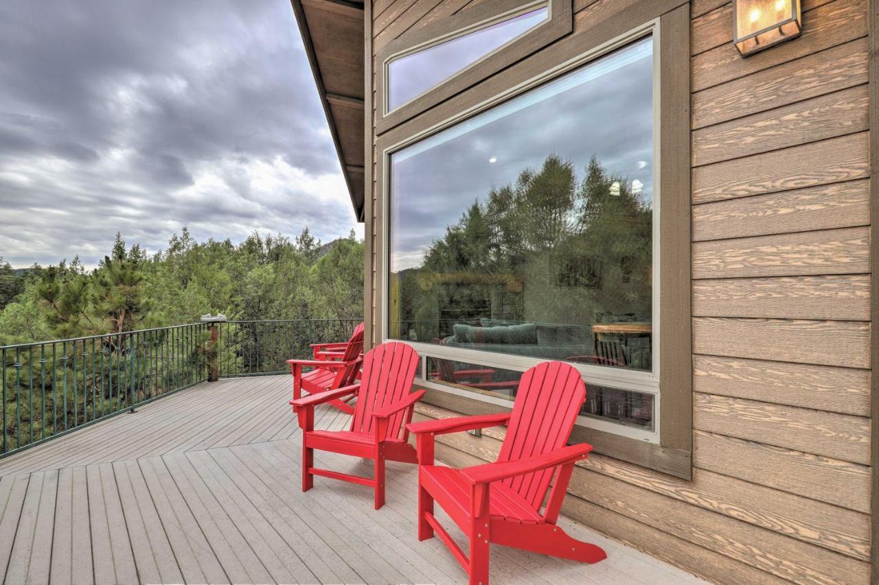 Elkwood Lodge Star Valley Cabin With Hot Tub Payson Esterno foto