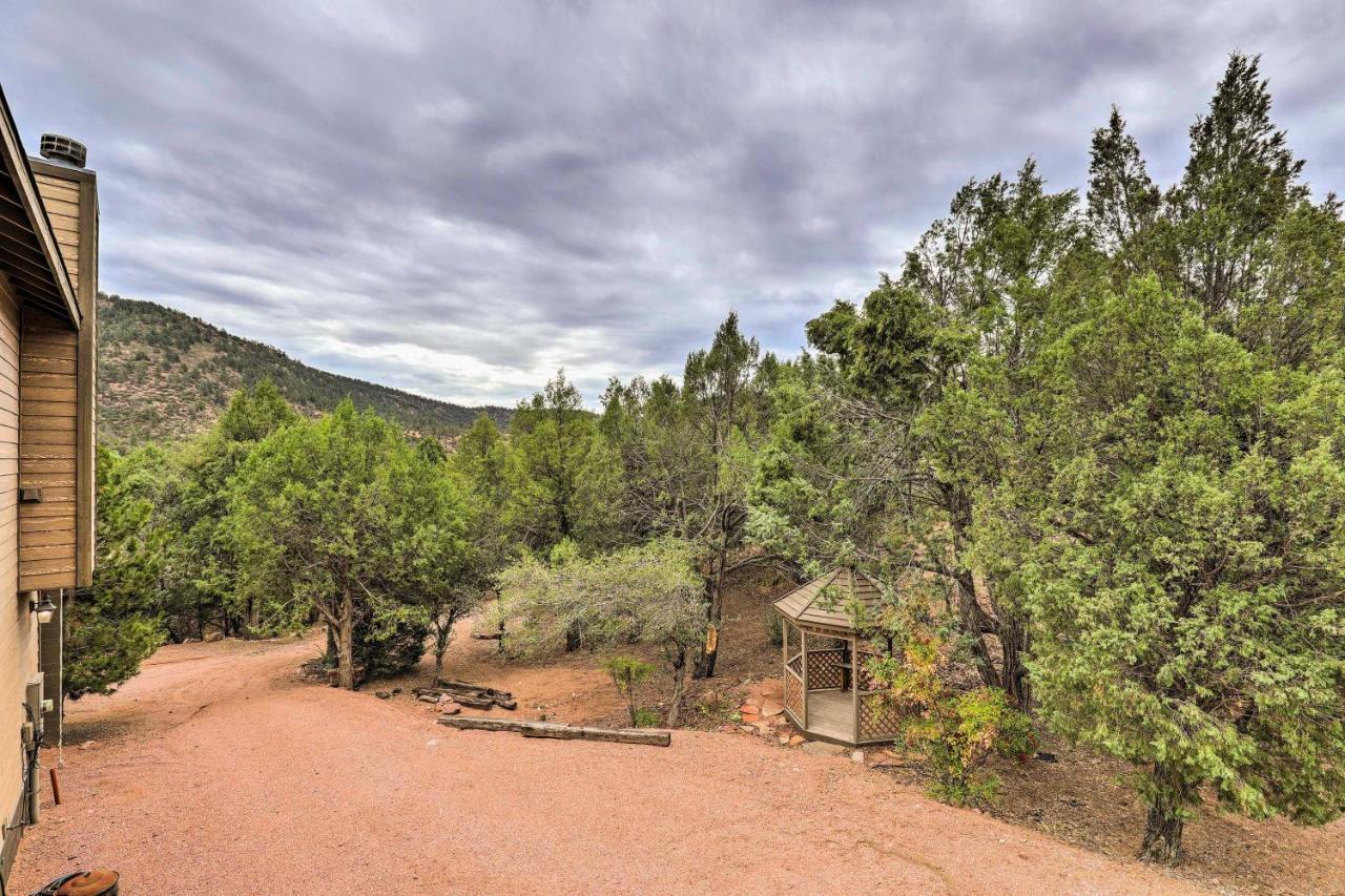 Elkwood Lodge Star Valley Cabin With Hot Tub Payson Esterno foto