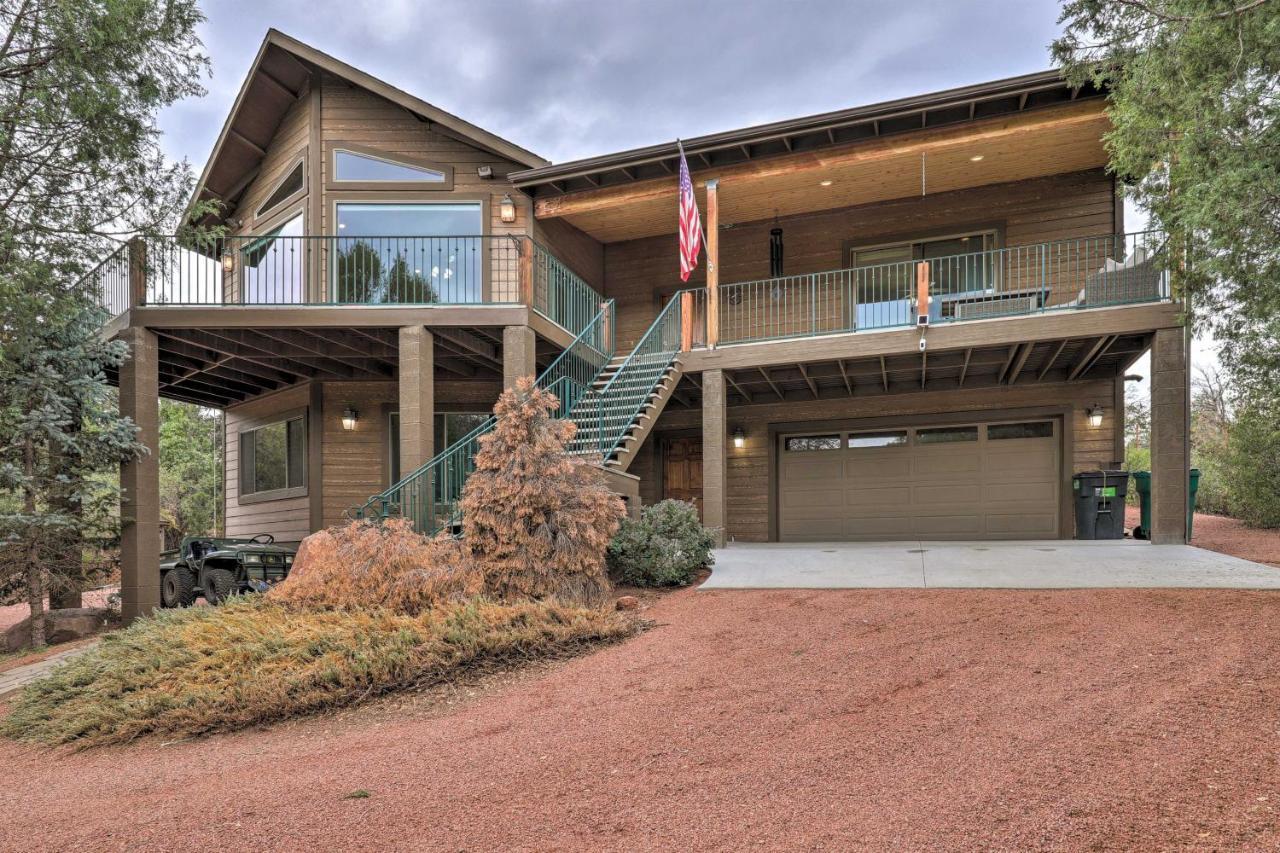 Elkwood Lodge Star Valley Cabin With Hot Tub Payson Esterno foto
